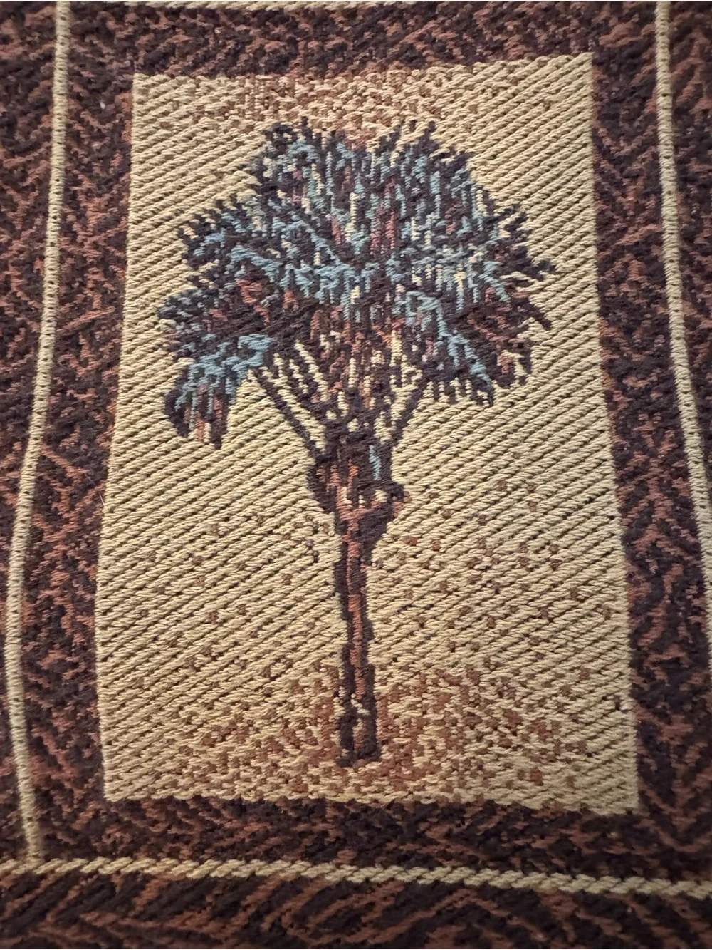 Vtg Hampton Manor Brown Cotton Towel Set 5-Pc Early 2000s